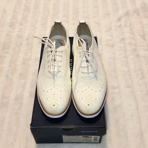 Cole Haan White Oxford
